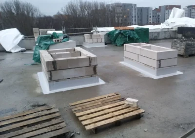 Hydroizolacja fundamentów — widok ogólny
